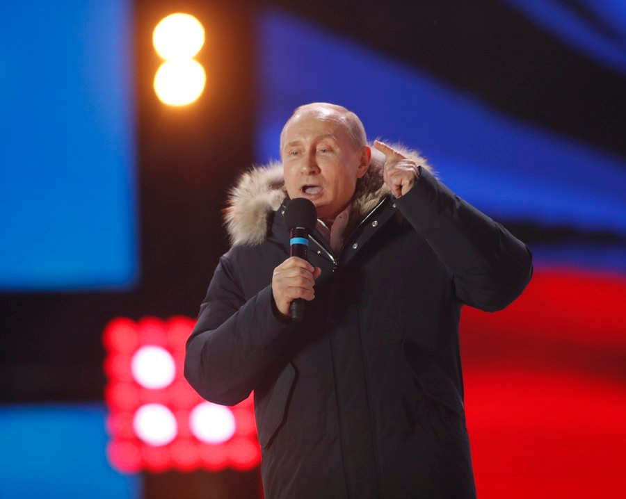 Πούτιν: «Η Ρωσία έχει μπροστά της ένα μεγάλο μέλλον εάν μείνουμε ενωμένοι»