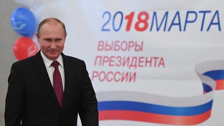 Ρωσία: Ψήφισε ο Βλ. Πούτιν – «Είμαι σίγουρος για το πρόγραμμα που προτείνω στην χώρα» (βίντεο) (upd)
