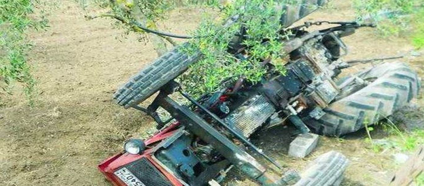 Κρήτη: Τραγωδία με αγρότη που καταπλακώθηκε από το τρακτέρ του