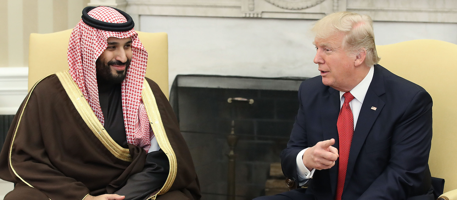 Κρίσιμη συνάντηση Ντ. Τραμπ με τον πρίγκιπα διάδοχο της Σαουδικής Αραβίας με το «πυρηνικό» Ιράν στο επίκεντρο