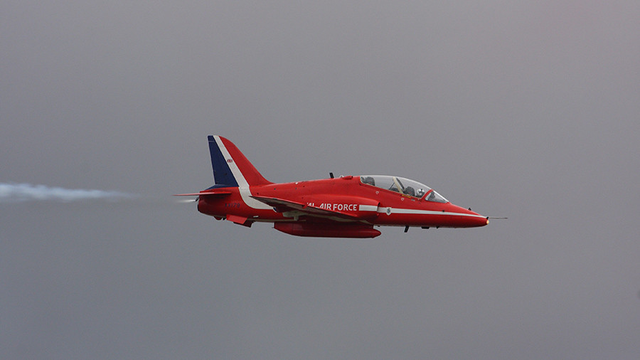Συντριβή αεροσκάφους Hawk των Red Arrows της βρετανικής Αεροπορίας