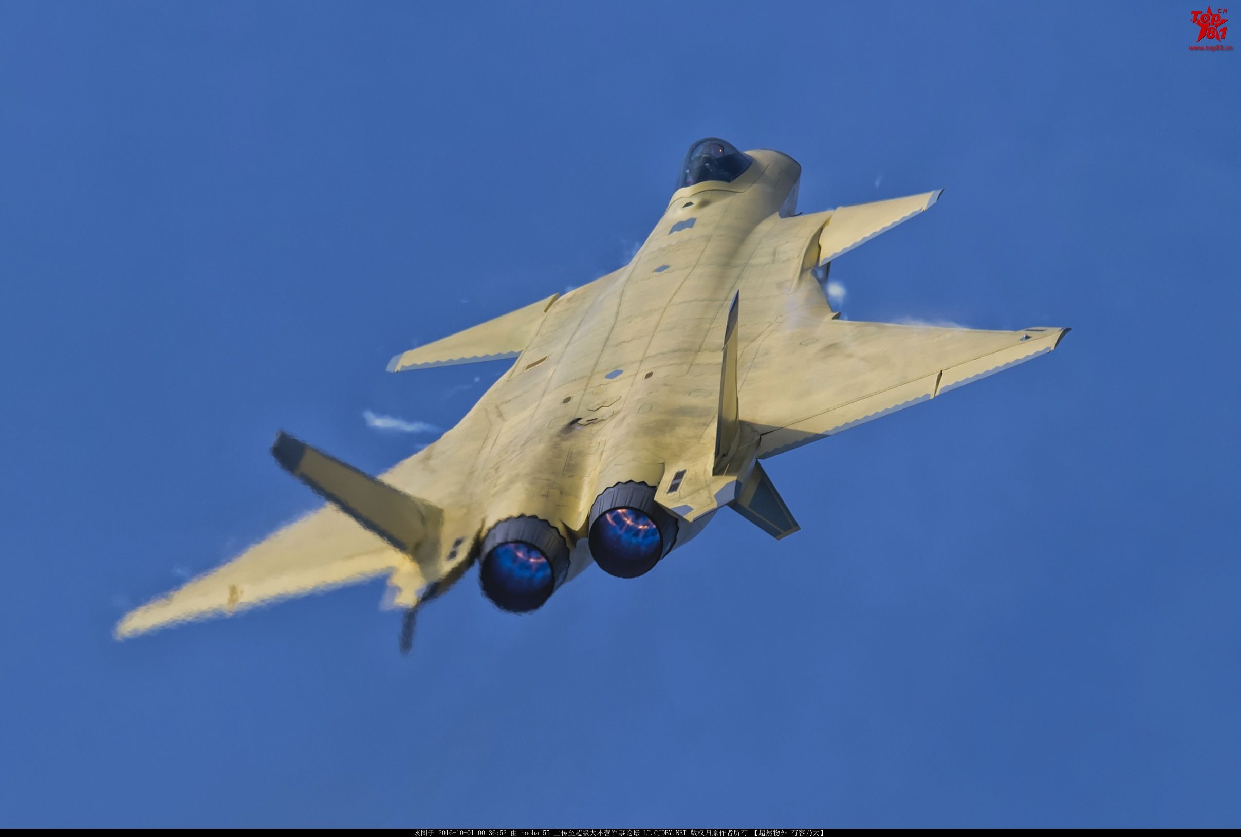 Κινεζική Αεροπορία: Στόχος τα 100 μαχητικά J-20 μέχρι το 2020