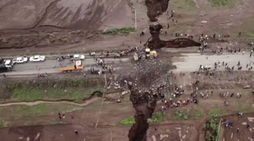 Κένυα: Εμφανίστηκαν σχισμές στο έδαφος που «σημαίνουν» τη δημιουργία νέας ηπείρου (βίντεο)