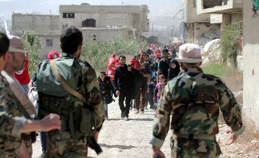 Συρία: Αποχωρούν από την  ανατολική Γούτα εκατοντάδες ισλαμιστές αντάρτες