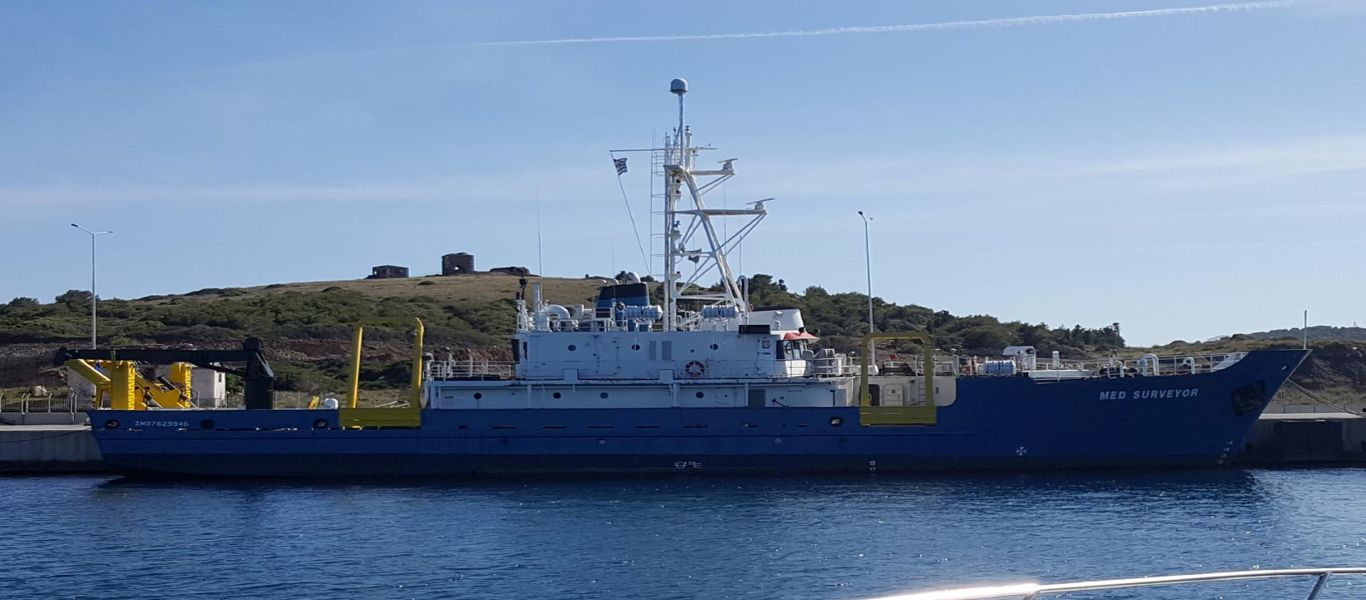 To σκάφος MED Surveyor ολοκλήρωσε τις έρευνες στο τεμάχιο «10» της κυπριακής ΑΟΖ