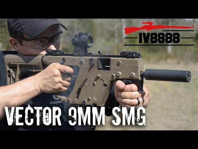Βολές κατά ριπάς με υποπολυβόλο Kriss Vector 9mm! (Βίντεο)