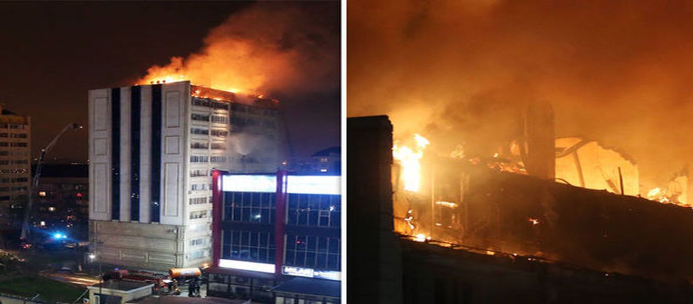 Ρωσία: Ο «πύρινος εφιάλτης» επιστρέφει – Νέο περιστατικό με πυρκαγιά σε πολυκατοικία (φωτό, βίντεο)