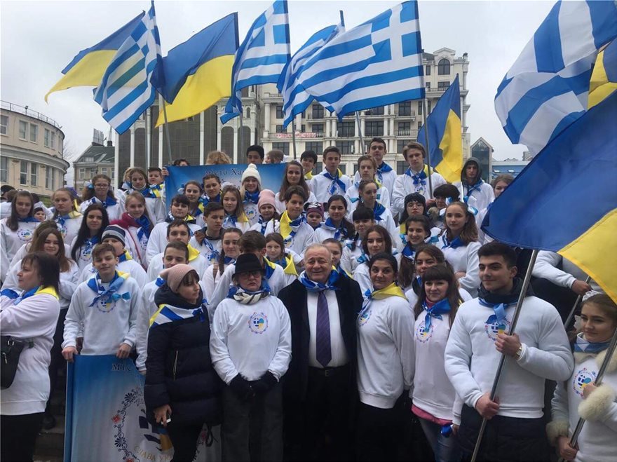 Οδησσός: Εκεί που ξεκίνησε η Φιλική Εταιρεία πραγματοποιήθηκε η πρώτη ελληνική παρέλαση (φωτό, βίντεο)