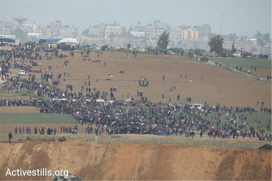 Διαδηλώσεις Παλαιστινίων στην Λωρίδα της Γάζας μετά από κάλεσμα της Χαμάς – 6 νεκροί