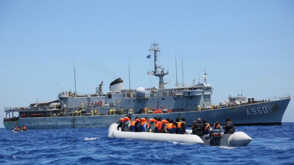 Σκάφη της FRΟNTEX μετέφεραν  84 παράνομους μετανάστες στα ελληνικά παράλια