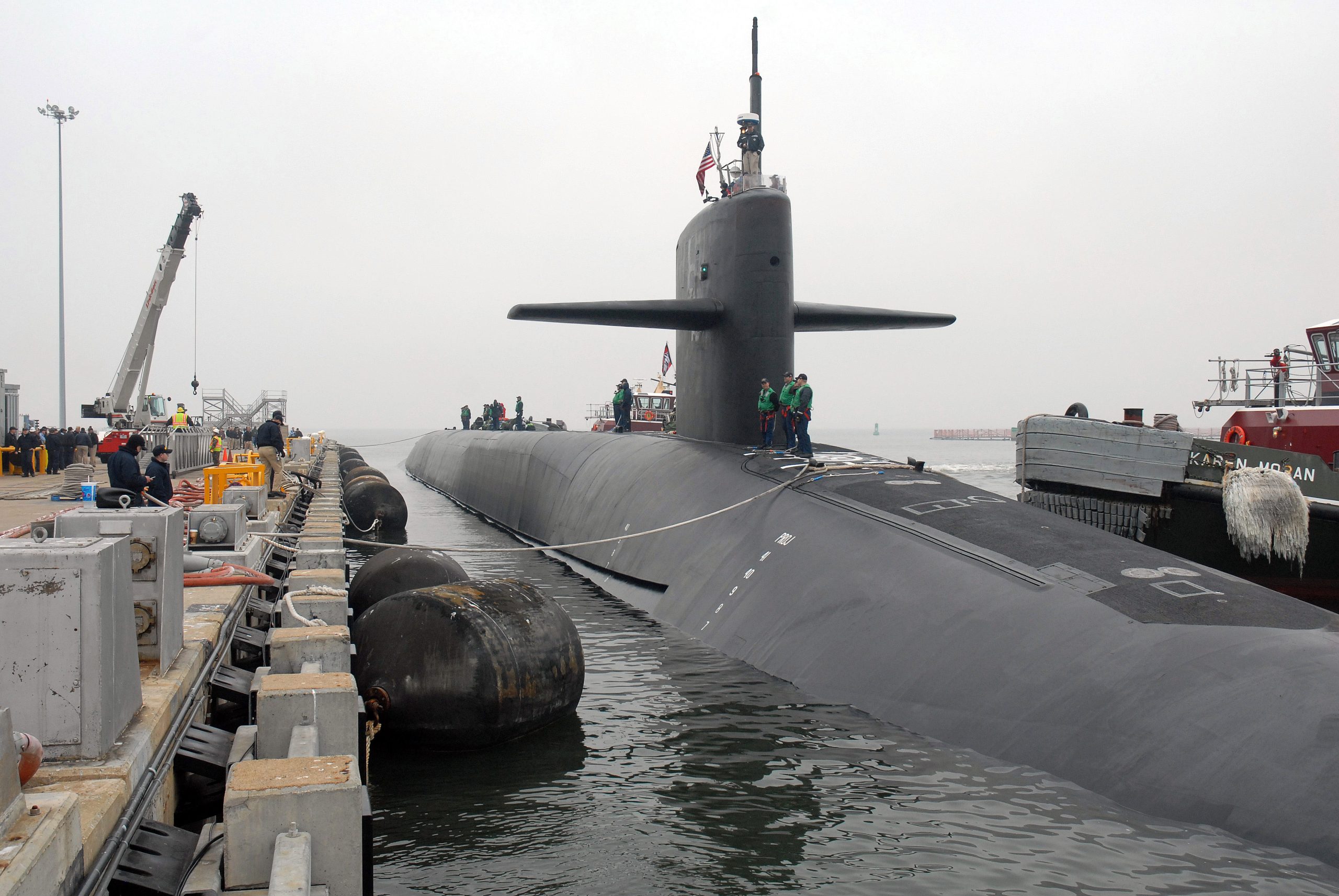 Το επιθετικό υποβρύχιο USS Georgia στη Μεσόγειο