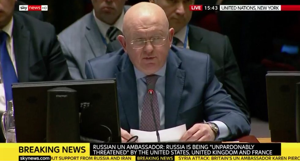 Ρώσος εκπρόσωπος στον ΟΗΕ: «Κτυπήστε στη Συρία και οι επιπτώσεις θα είναι φοβερές»