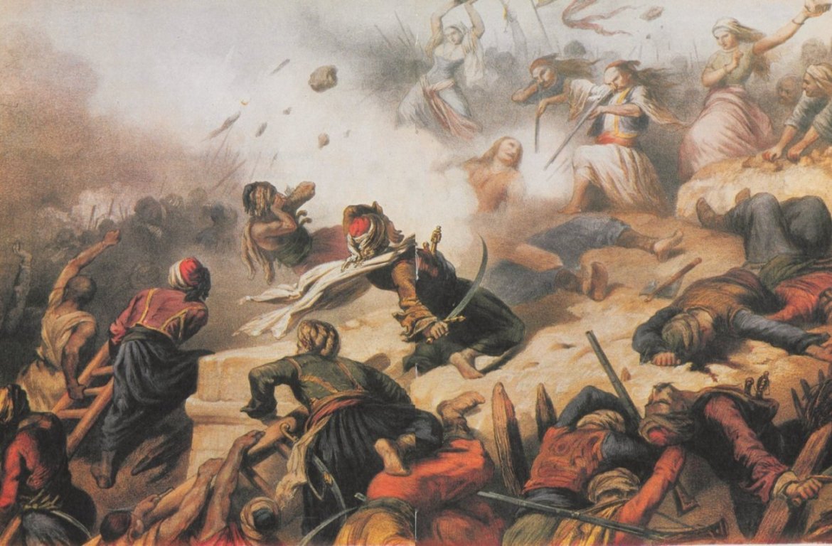 1824: Η ήττα των Οθωμανών στην πεδιάδα του Μαραθώνα