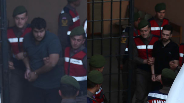 Φωτό ντοκουμέντο από τη μεταφορά των δύο Ελλήνων αιχμαλώτων στο δικαστήριο – Απίστευτα ταλαιπωρημένοι & με χειροπέδες