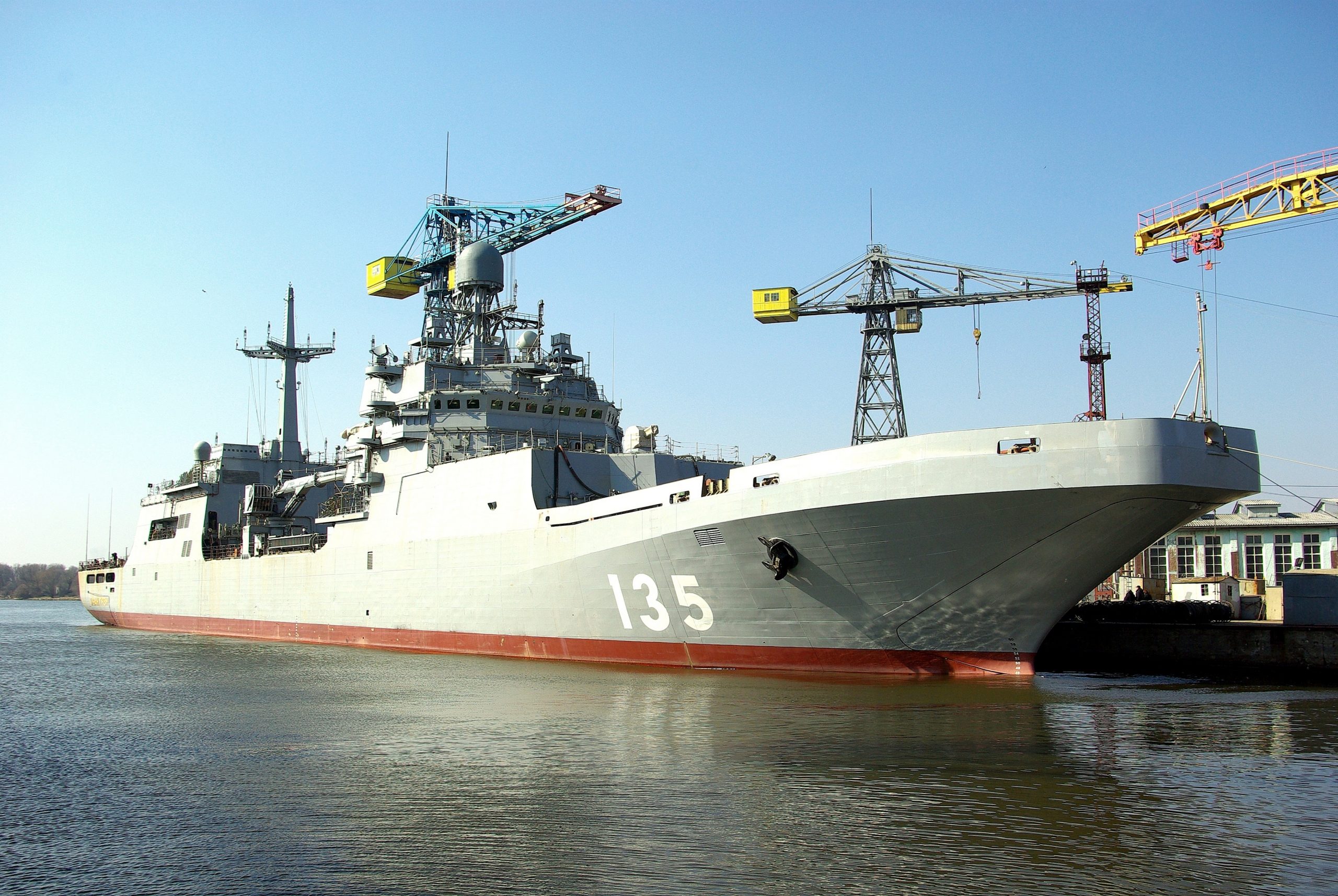 Ολοκληρώθηκαν οι εν πλω δοκιμές του νέου αποβατικού του ρωσικού Ναυτικού «Ιβάν Γκρέν»