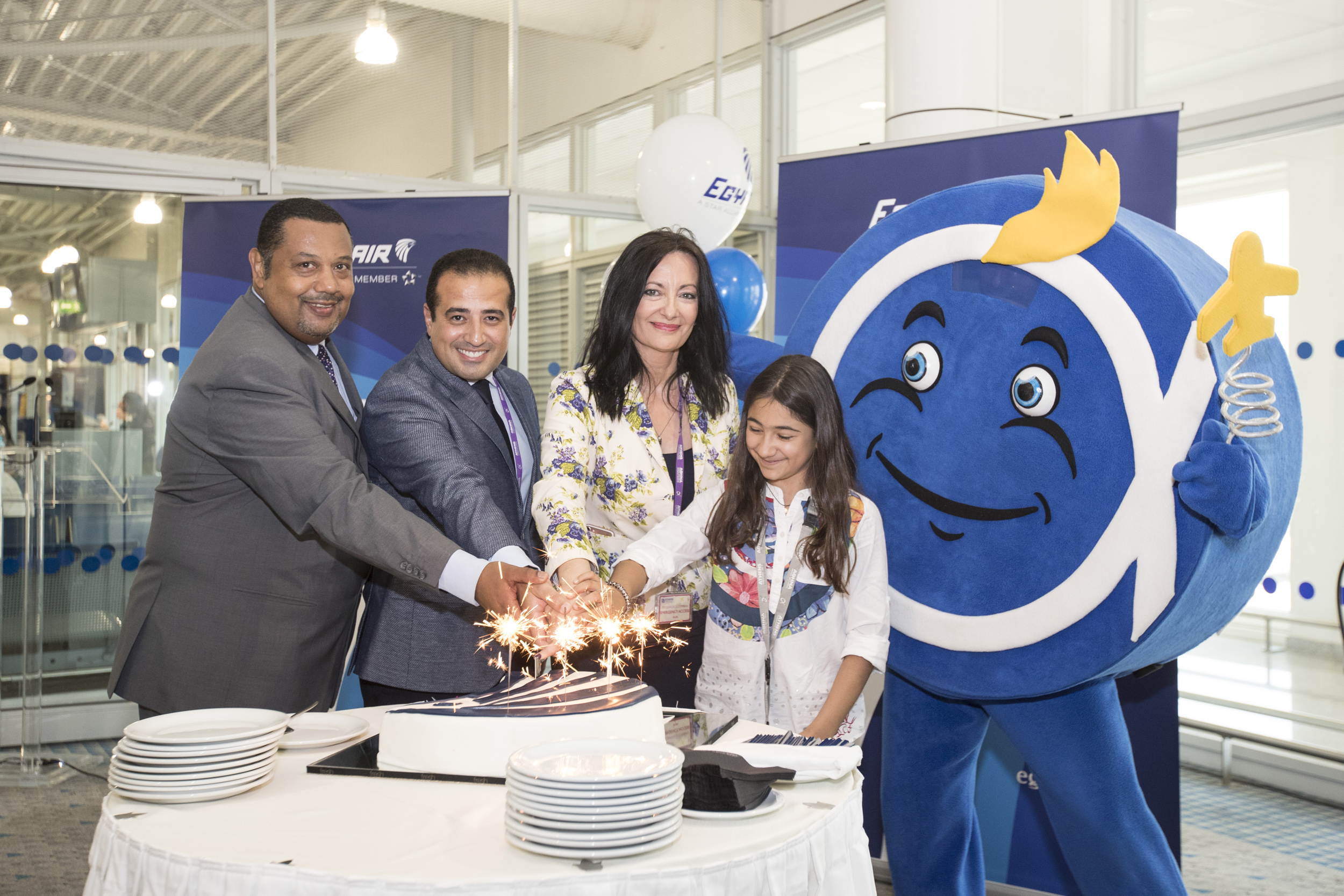 Η Egyptair γιόρτασε σε ειδική εκδήλωση στο Διεθνή Αερολιμένα Αθηνών τα 86 χρόνια από την ίδρυσή της