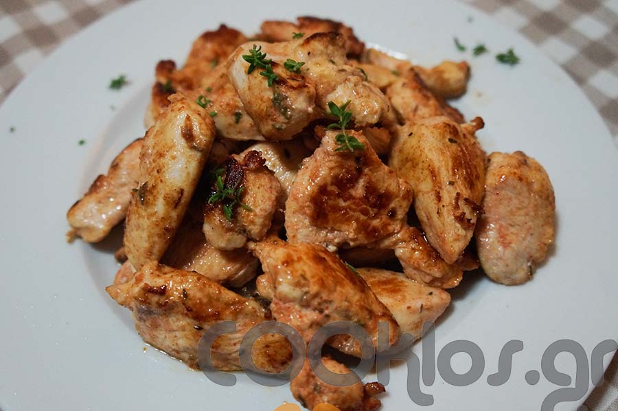 Η συνταγή της ημέρας: Κοτόπουλο σοτέ με θυμάρι και πιπέρι καγιέν