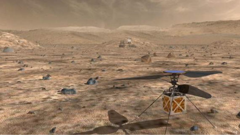 Το πρώτο ελικόπτερο σε άλλο πλανήτη στέλνει η NASA – Το 2020 στον Άρη (βίντεο)