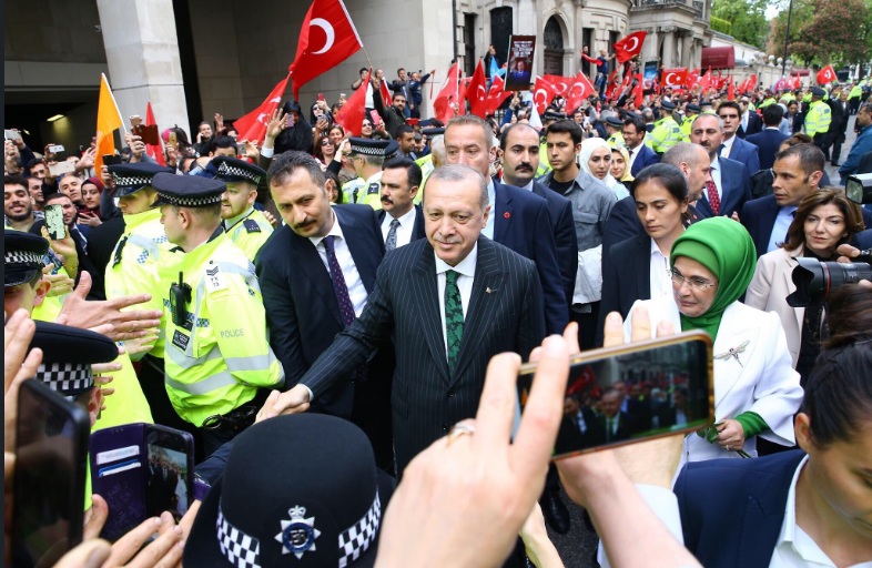 Υποδοχή μεγάλου ηγέτη για τον Ρ.Τ.Ερντογάν στο Λονδίνο