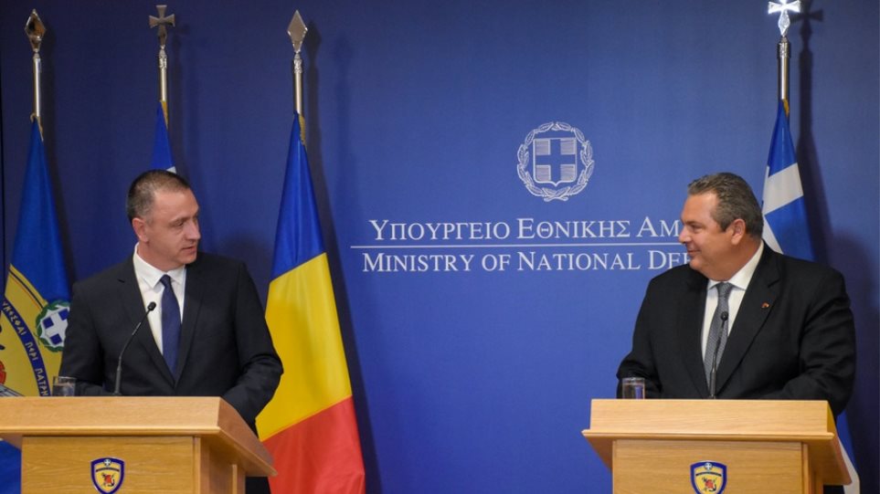 Ο Ρουμάνος υπουργός Άμυνας στο ΥΠΕΘΑ: Συζήτησε με Π.Καμμένο για τους δύο Έλληνες στρατιωτικούς