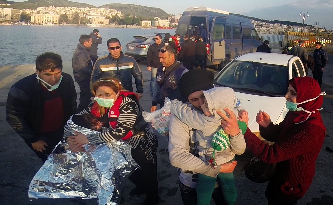67 αλλοδαποί περισυλλέχθησαν από το ελληνικό Λιμενικό στα ανοιχτά της Λέσβου