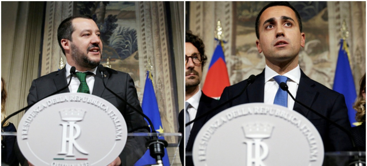 Ταραχή στις Βρυξέλλες από την εθνική κυβέρνηση που σχηματίζεται στη Ρώμη – «Θα διαλύσουν την ευρωζώνη» μοιρολογούν οι FT