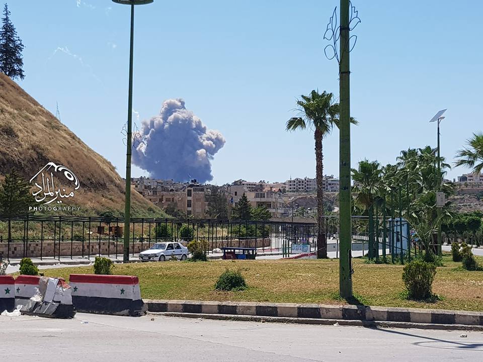 Συρία: Τεράστια έκρηξη στο αεροδρόμιο της Χάμα