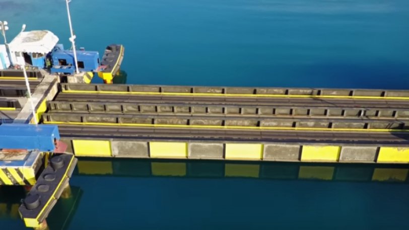 Πως λειτουργούν οι βυθιζόμενες γέφυρες στον Ισθμό της Κορίνθου (βιντεο)