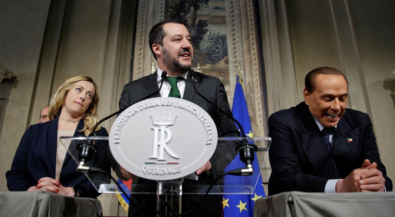 Σχηματίζεται στην Ιταλία η ισχυρότερη μεταπολεμική κυβέρνηση δεξιάς και κεντροδεξιάς – Εφιάλτης για Βρυξέλλες