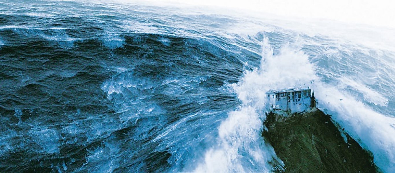 Τα τεράστια κύματα του ακρωτηρίου Χορν! (βίντεο)