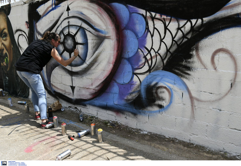 Old School Meeting: Φεστιβάλ γκράφιτι στον Άλιμο με εκπληκτικές δημιουργίες! (φωτό)