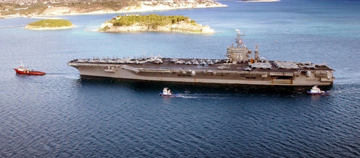 Απέπλευσε από τη Σούδα το αμερικανικό αεροπλανοφόρο USS Harry Truman (βίντεο)