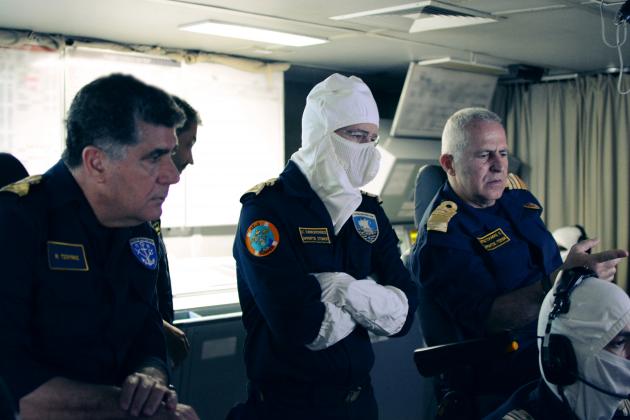 Στη Φ/Γ ΣΑΛΑΜΙΣ οι Αρχηγοί ΓΕΕΘΑ και ΓΕΝ – Παρακολούθησαν τις δραστηριότητες του ΠΝ (φωτό)