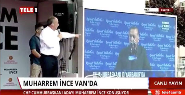 Τουρκία: Επίθεση του Μ. Ιντζέ σε Ρ.Τ. Ερντογάν – «Σας κρύβει ότι μιλάει από auto cue!» (βίντεο)