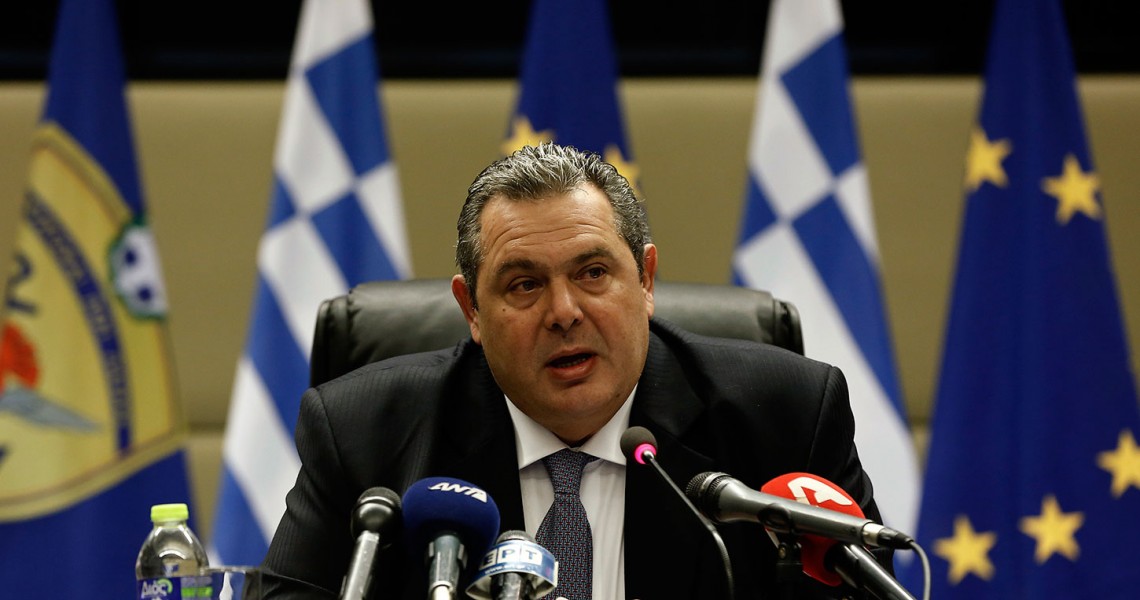 Καμμένος: «Θα ενημερώσω ΝΑΤΟ και ΕΕ για τις απειλές απαγωγής από την Τουρκία»