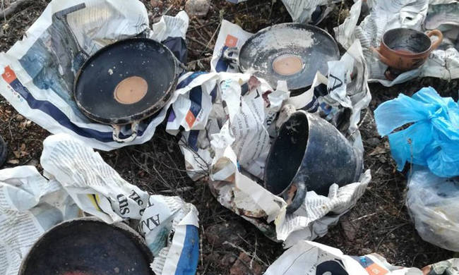 Η πυρκαγιά στην Αταλάντη αποκάλυψε κρυμμένα αρχαία αντικείμενα! (φωτό)
