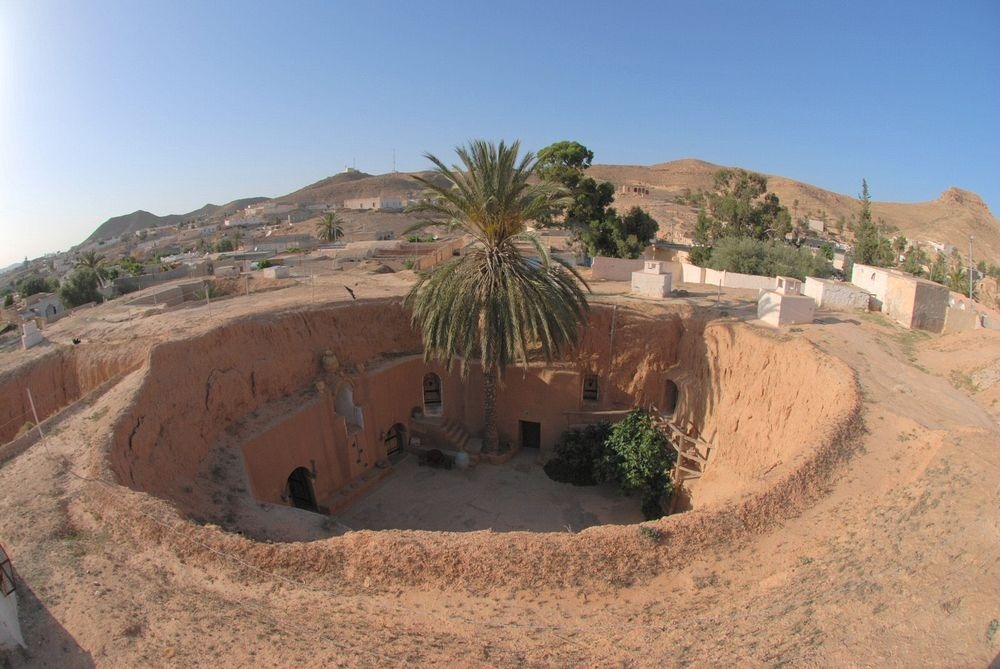 perierga.gr - Τα υπόγεια σπίτια της Τυνησίας!