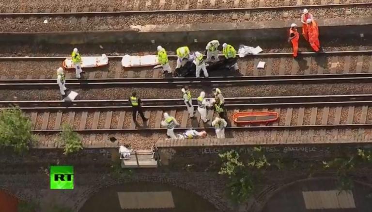 Βίντεο από το σημείο της τραγωδίας στο Λονδίνο! Τρένο παρέσυρε τρεις ανθρώπους (βίντεο)
