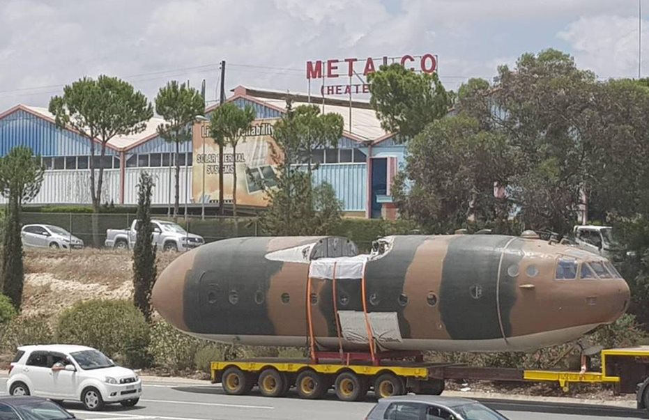 Ομοίωμα αεροσκάφους Noratlas στον τόπο της θυσίας των Ελλήνων καταδρομέων