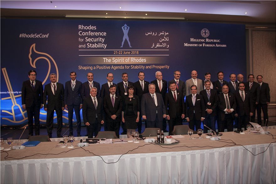 Συνάντηση υπουργών Εξωτερικών Ελλάδας, Κύπρου, Αιγύπτου και Αλβανίας στη Ρόδο