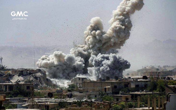 Ρωσικοί βομβαρδισμοί στη νότια Συρία κατά των ισλαμιστών