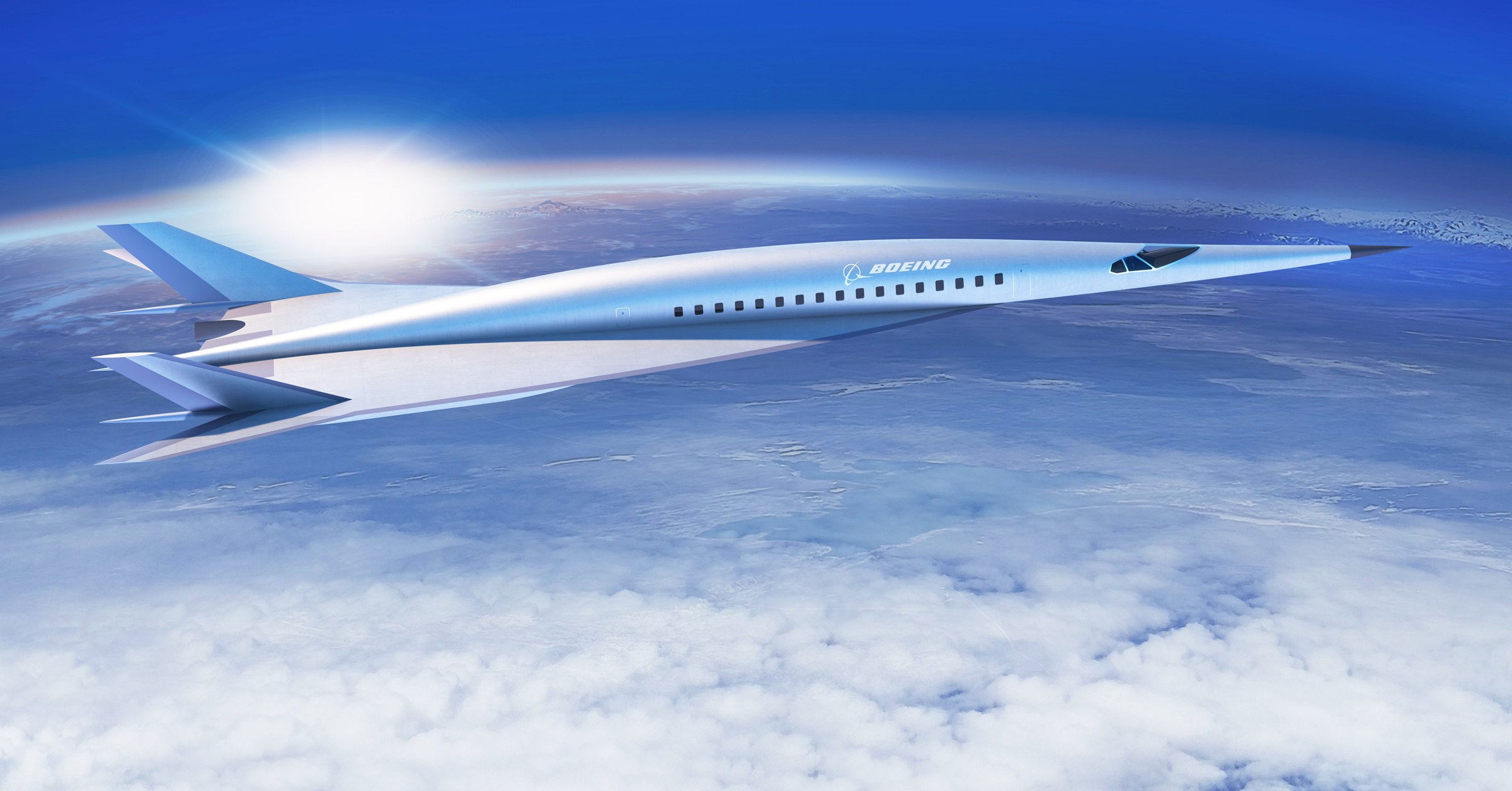 Η Boeing παρουσίασε το σχέδιο  υπερηχητικού αεροσκάφους αερογραμμών: Νέα Υόρκη – Λονδίνο σε 2 ώρες