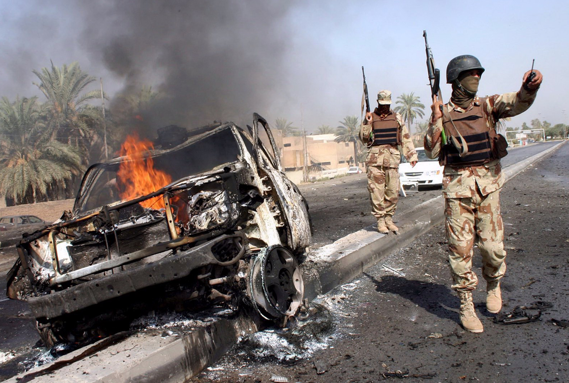 Ένας νεκρός και 20 τραυματίες από έκρηξη παγιδευμένου αυτοκινήτου στο Ιράκ