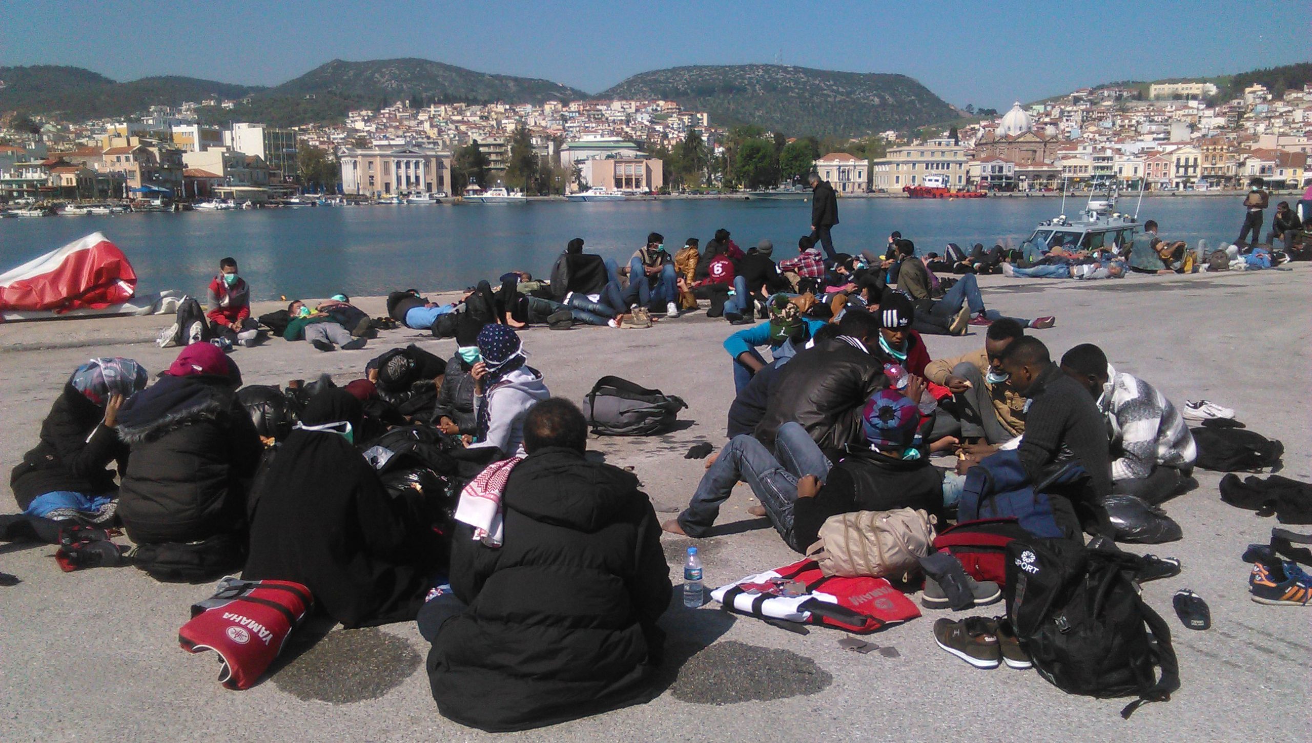 Περιπολικό της FRONTEX μετέφερε 41 λαθραίους μετανάστες στις ελληνικές ακτές
