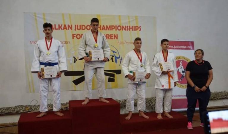 Το τζούντο πρωταγωνιστεί ξανά: Χρυσό μετάλλιο ο Κωστελίδης και χάλκινο ο Κοσμίδης στο Βαλκανικό U-15