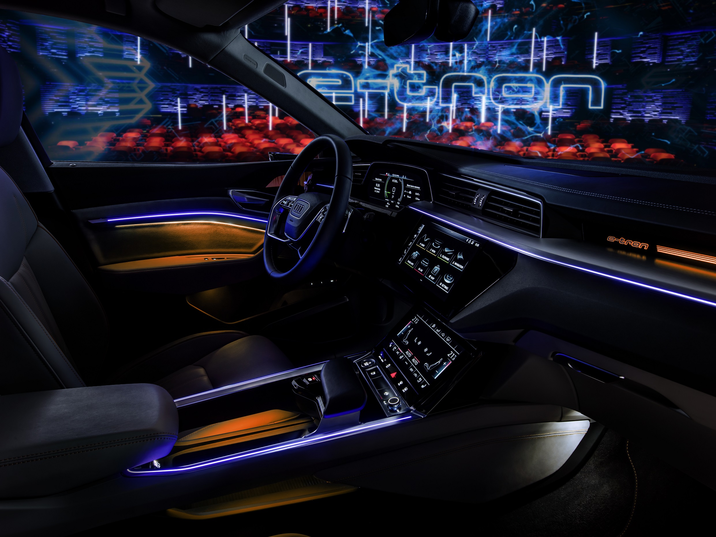 Διαστημικό το εσωτερικό του Audi e-tron