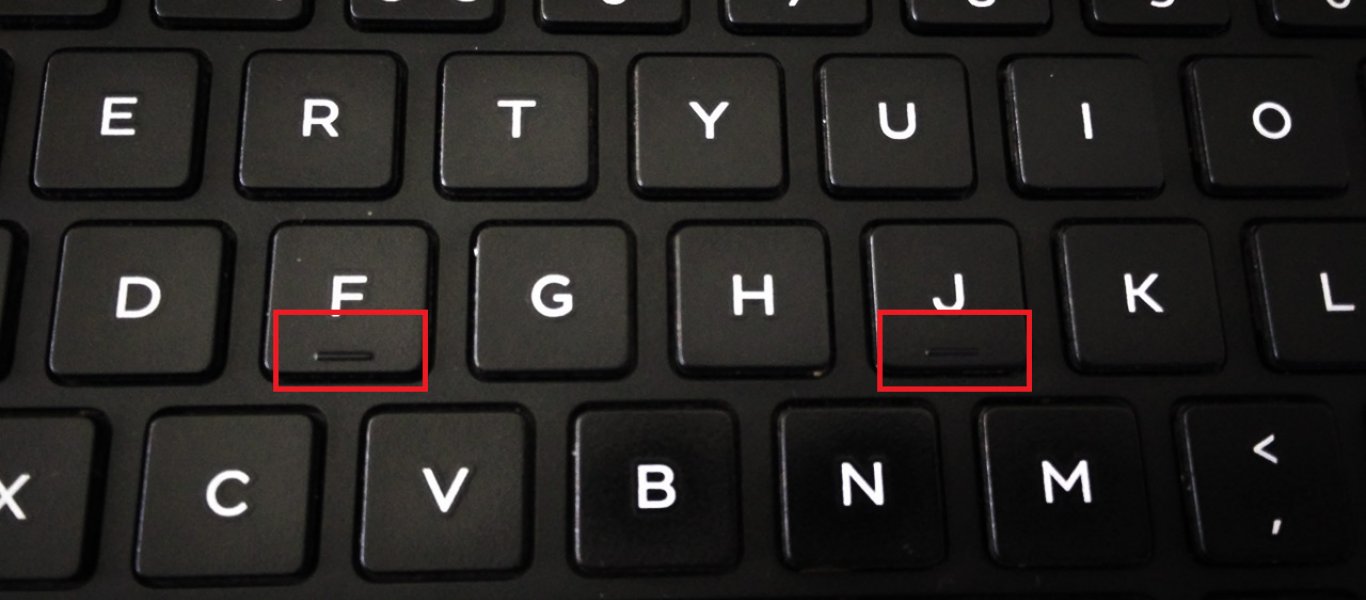 Γνωρίζετε γιατί τα κουμπιά F και J στο πληκτρολόγιο έχουν «εξογκώματα»;