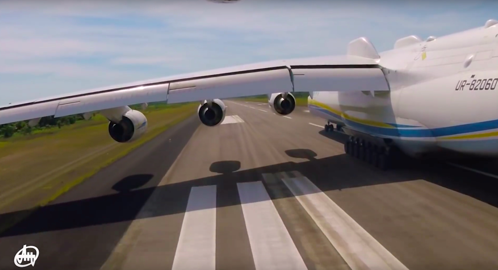 An-225 Mriya: Απογείωση του μεγαλύτερου αεροσκάφους στον κόσμο έτσι όπως δεν την έχετε ξαναδεί