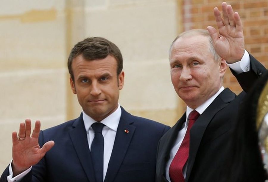 Συνάντηση Β.Πούτιν-Ε.Μακρόν: Συρία, Ιράν και Ουκρανία στην ατζέντα