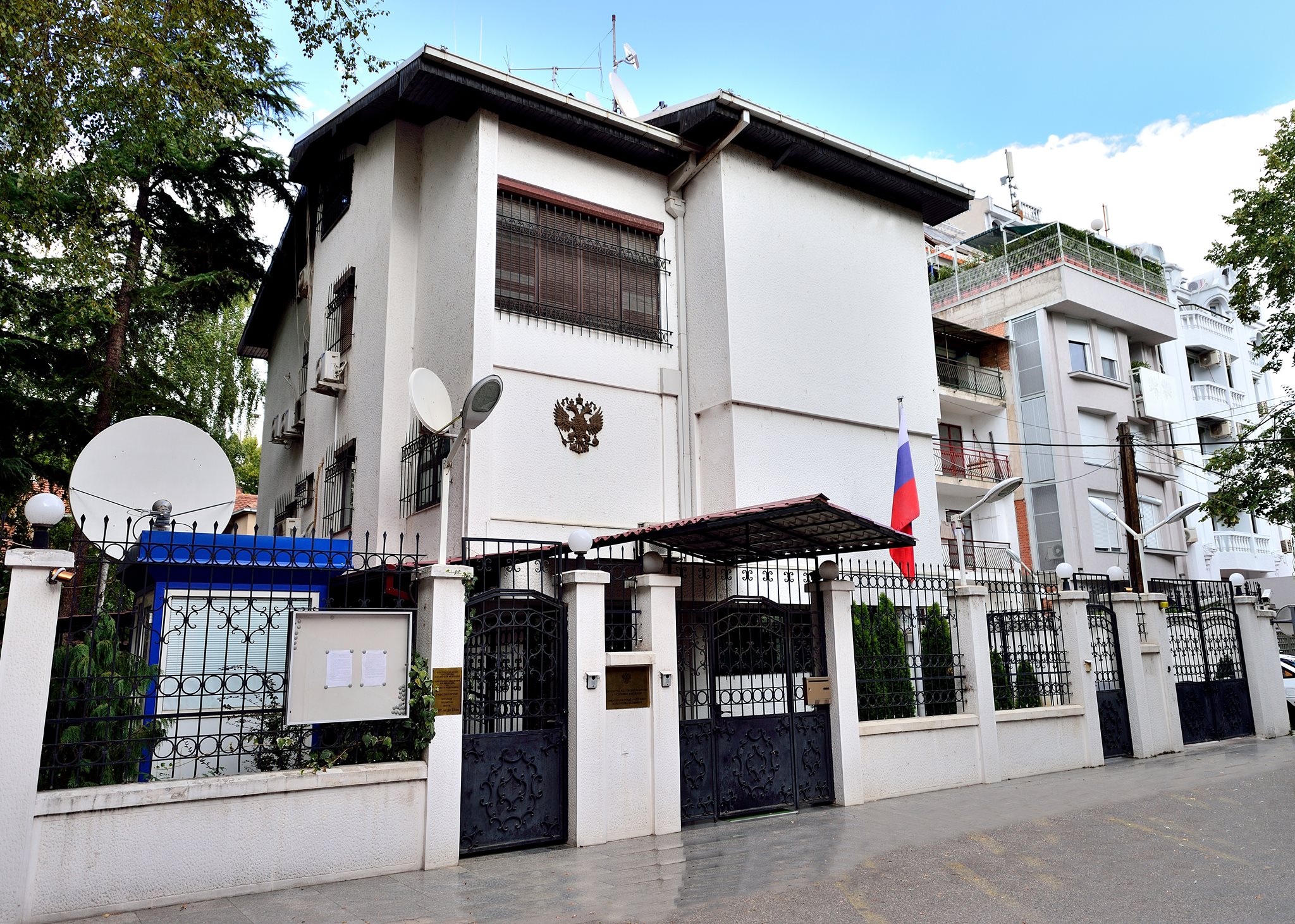 Ρωσική πρεσβεία στα Σκόπια σε Ζ.Ζαέφ:«Αβάσιμες οι δηλώσεις για υποκίνηση βίαιων ενεργειών»